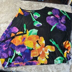 Ralph Lauren Multicolor Linen Top